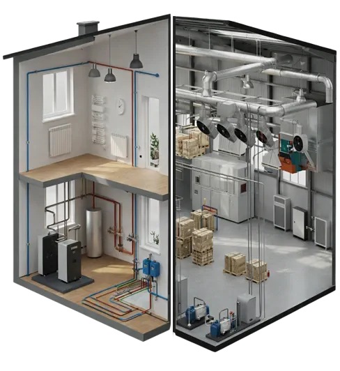 Газификация и отопление под ключ в СПб и ЛО
