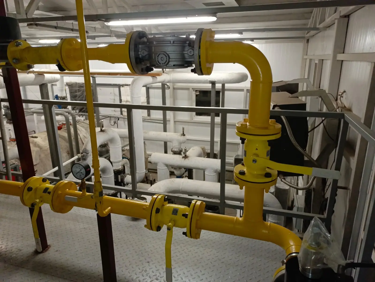 Газоснабжение производства в Старо-Паново, Ленинградская область