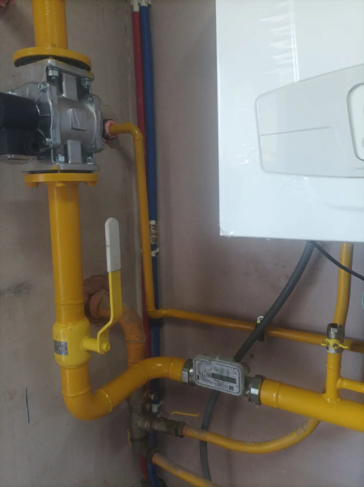 Газоснабжение юрлица на Ржевке, СПБ