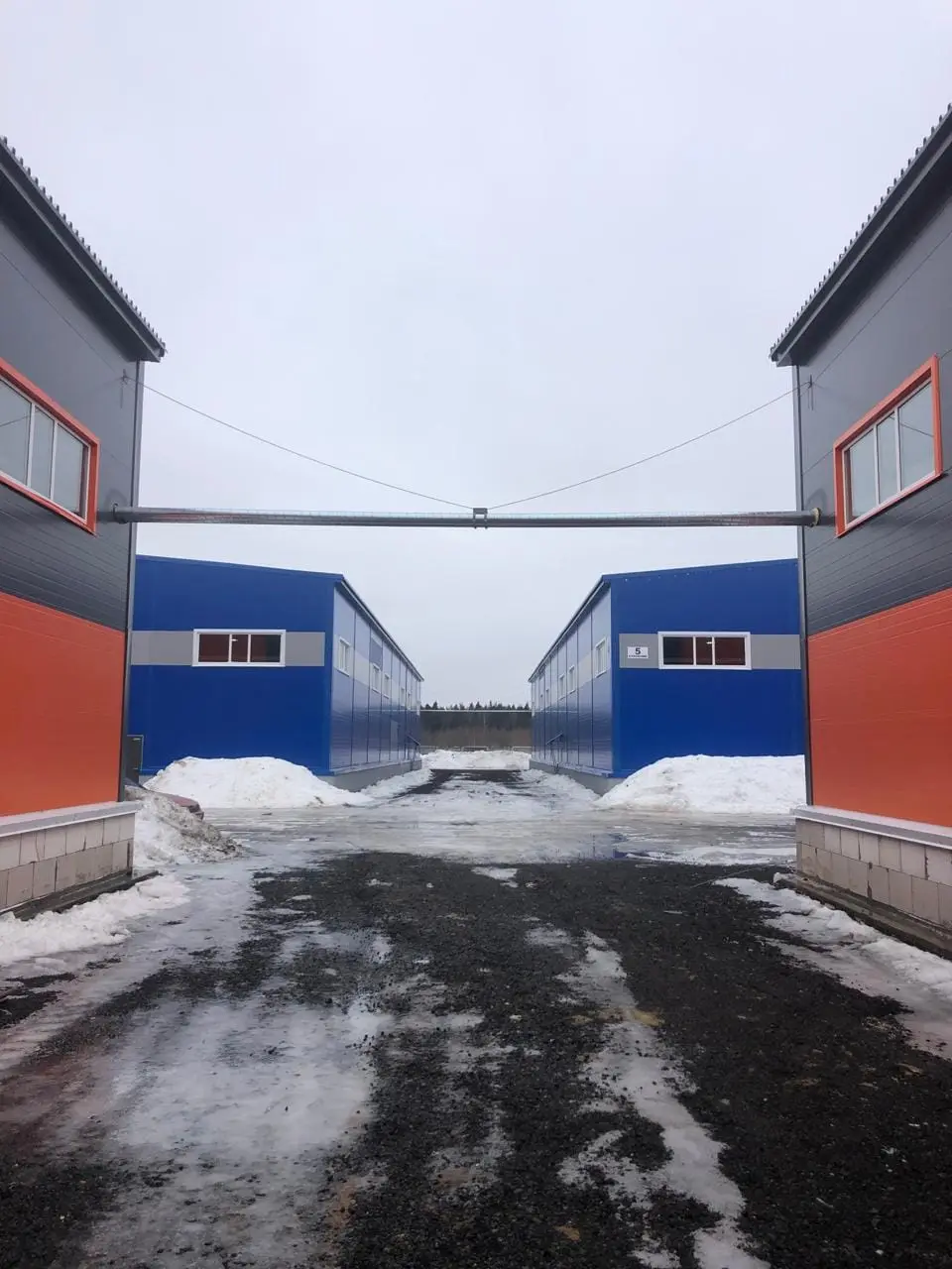 Газоснабжение склада в Всеволожском районе, Ленинградская область