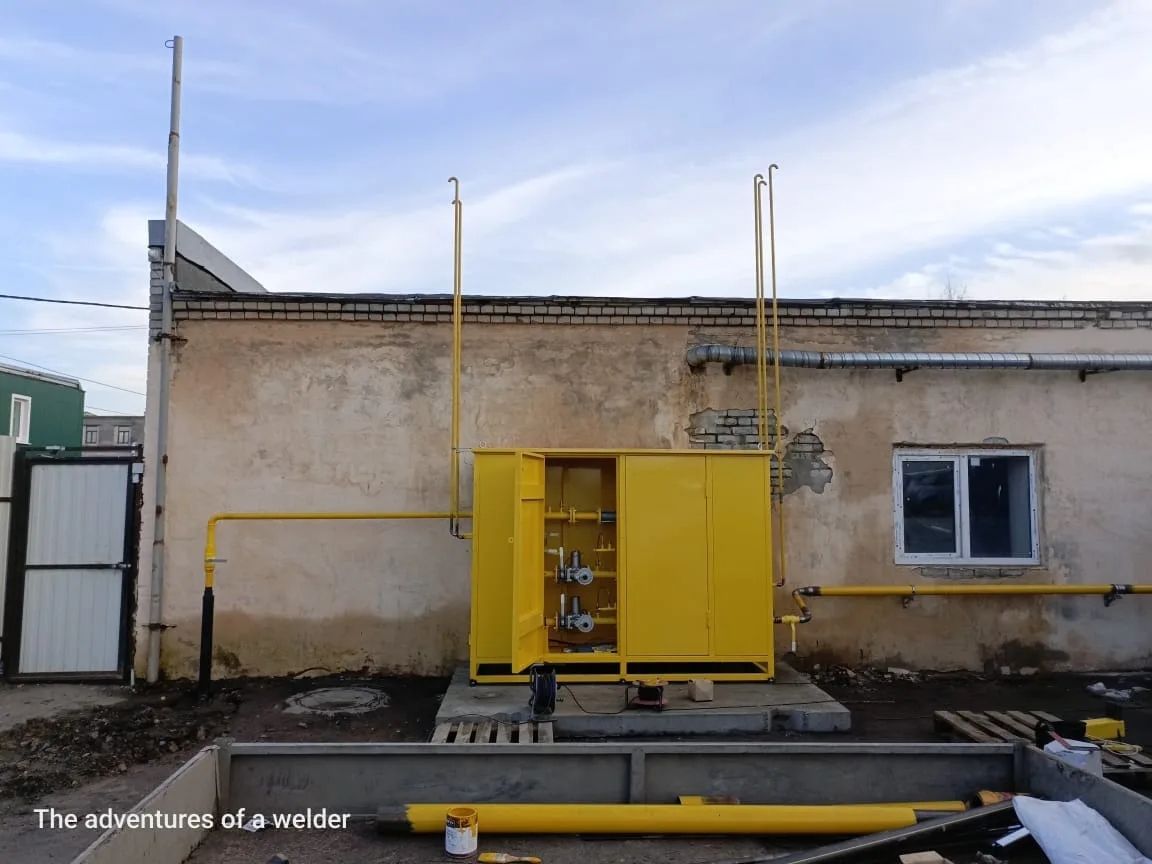 Газоснабжение предприятия в Ломоносовском районе, Ленинградская область