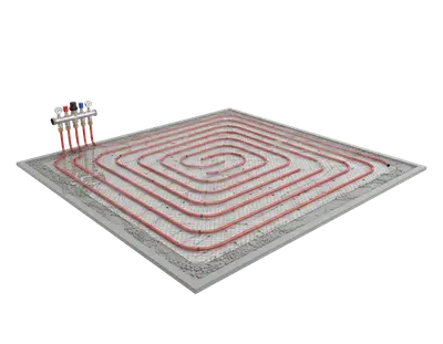 Установка теплых водяных полов